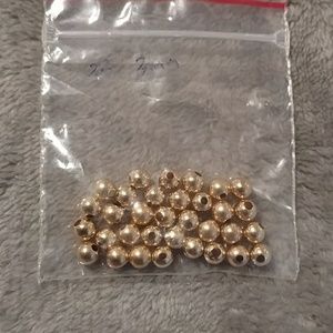 Gold beads